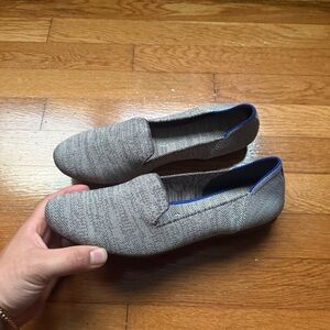 Womens Grey Rothy’s Flats Shoes